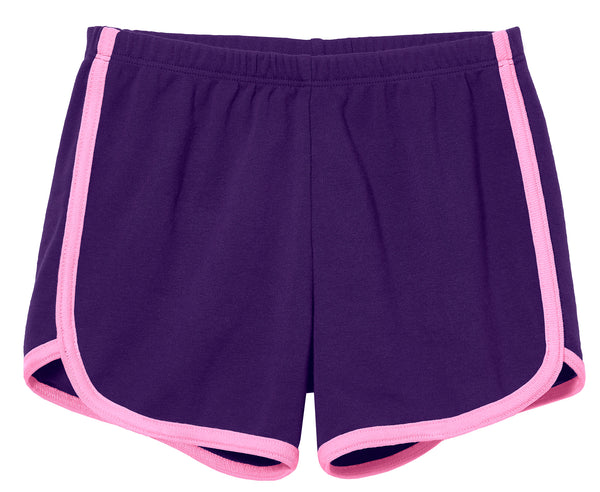NEW PURPLE Athletic Shorts Girls Size 14 - 16 PLUS Quick Dry Cute Shorts