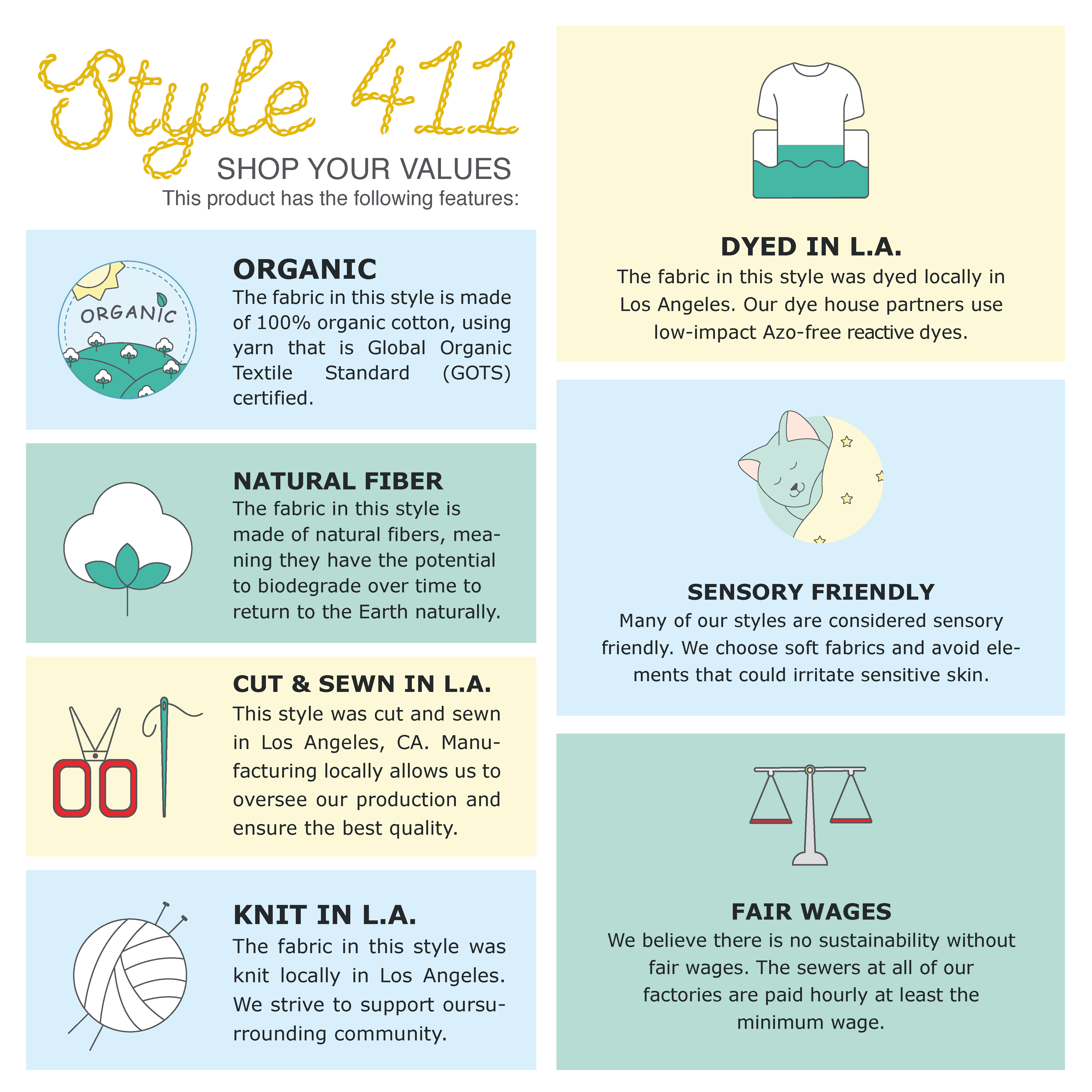 Infographic] What your clothes' colors say about you. - Shelton Clothiers