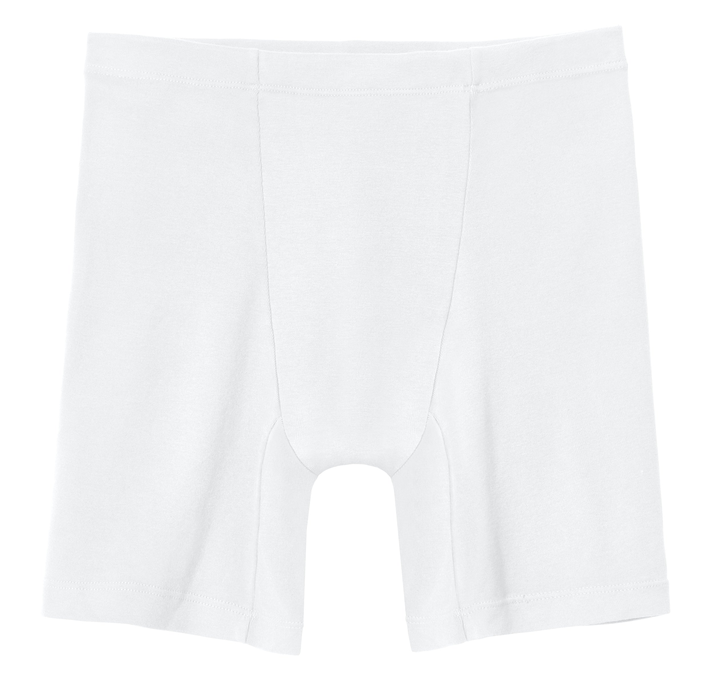 Cotton trunks with waistband, Cotton Planet, white, Men's Underwear