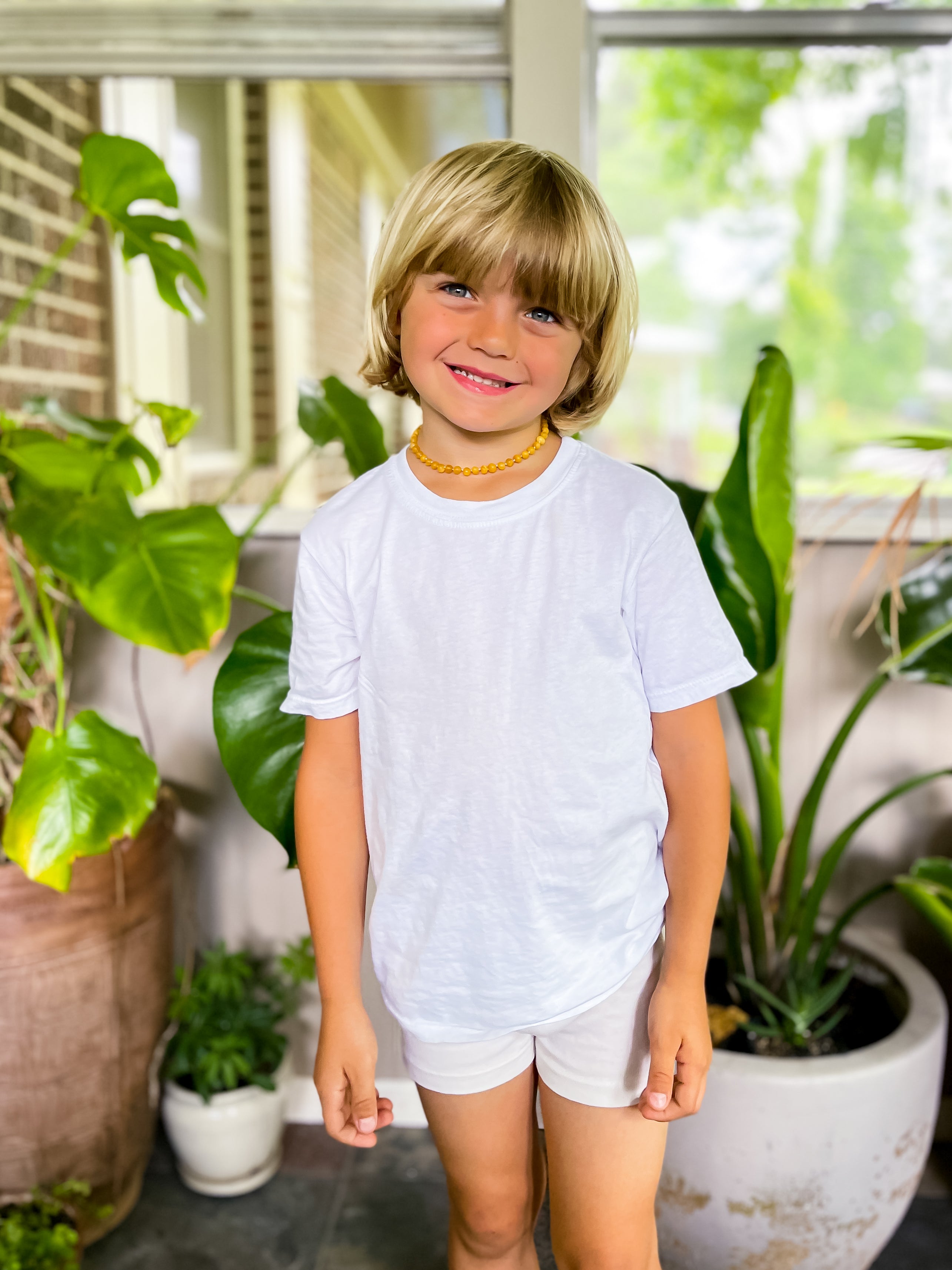 Boys Organic Cotton Boxer Brief | Navy