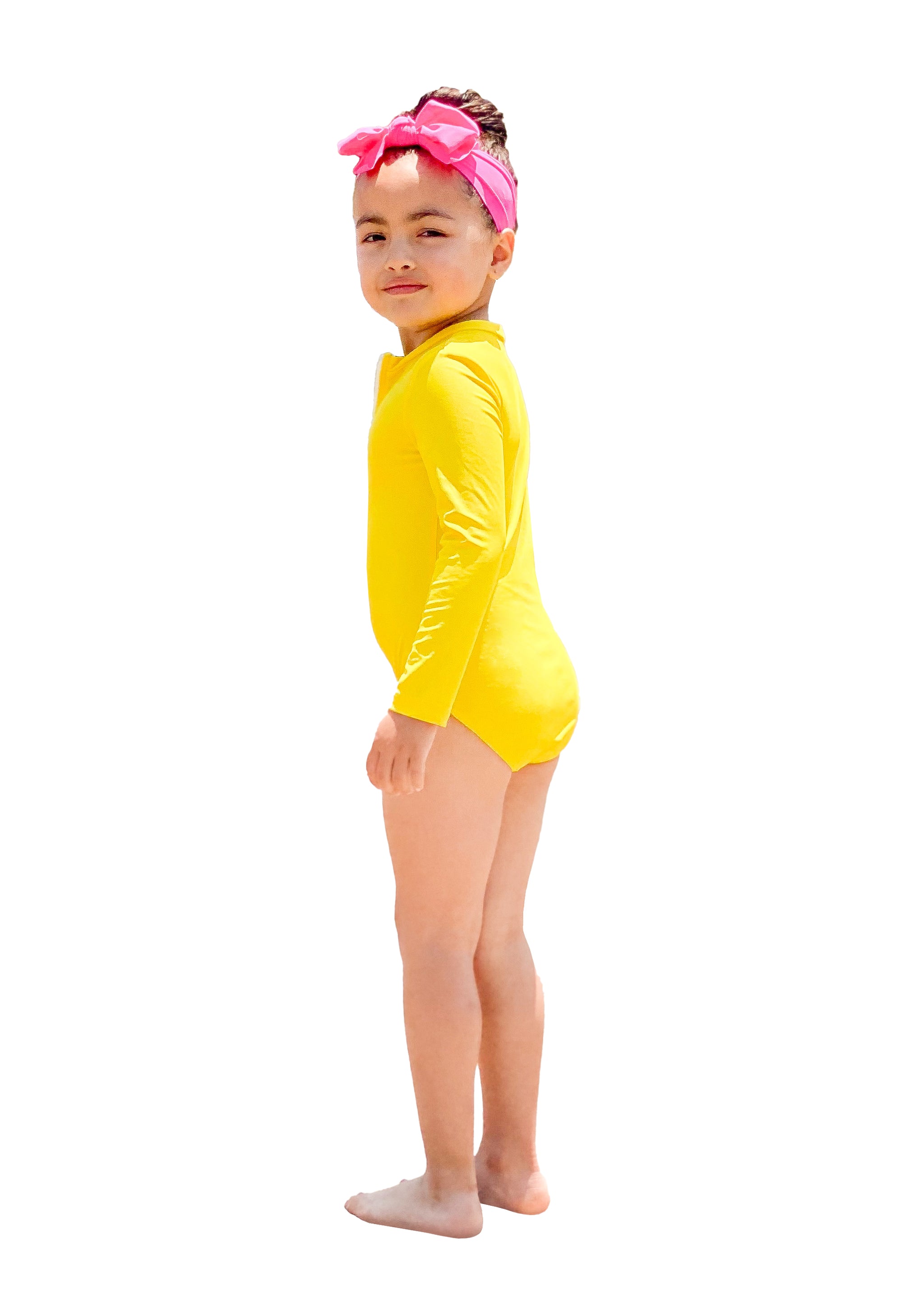 Yellow One Piece Ruffle Yellow One Piece Swimsuit For Girls, Ages 2 13  Perfect For Beach Wear And Toddler/T Teen Monokini From Sport_company,  $14.69