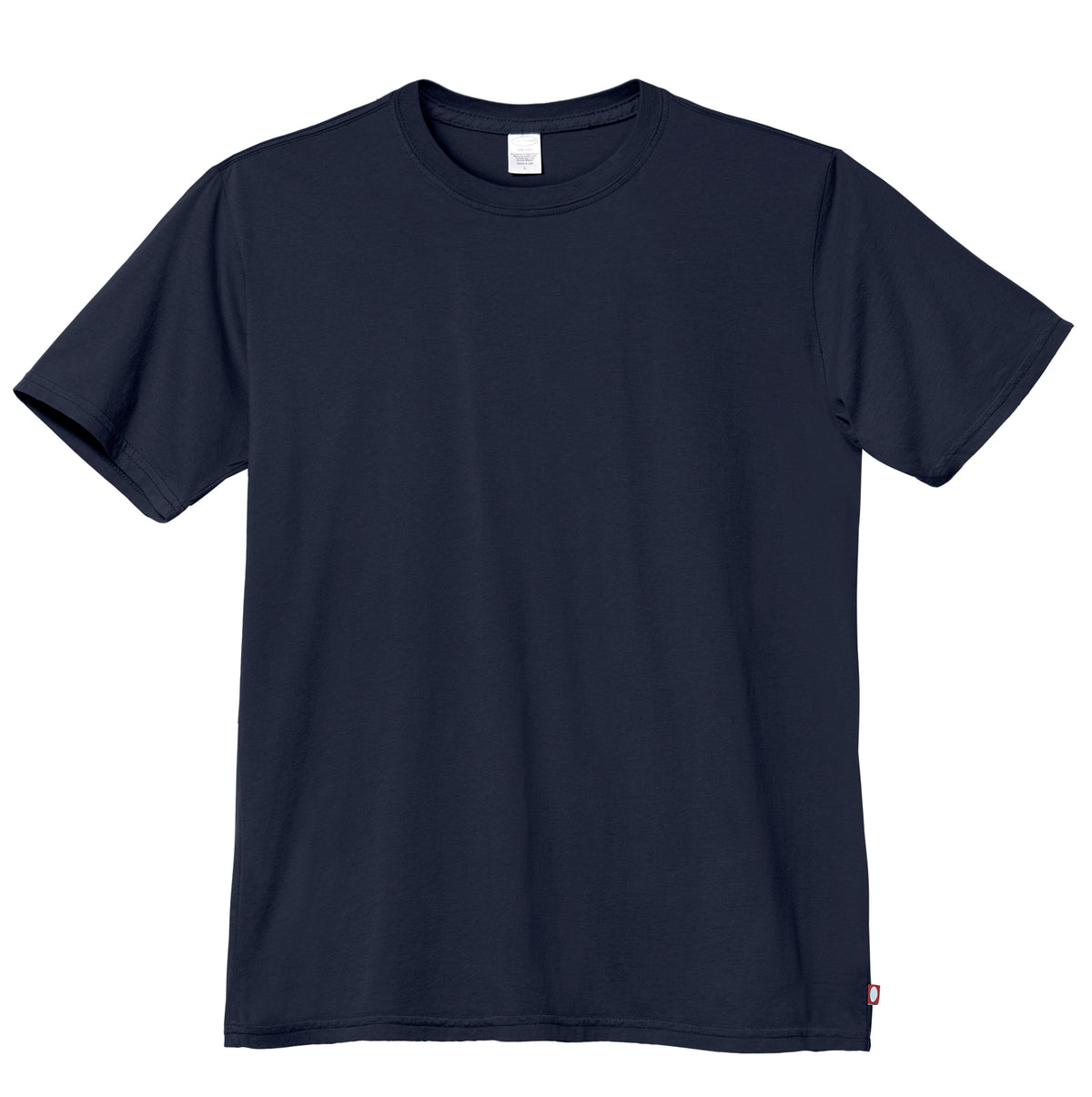 Men&#39;s Soft Organic Cotton Short Sleeve Crew Tee | Navy