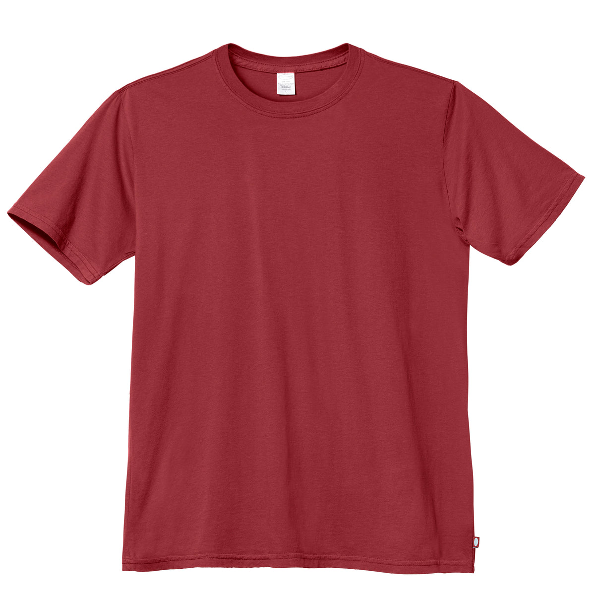 Men&#39;s Soft Organic Cotton Short Sleeve Crew Tee | Red