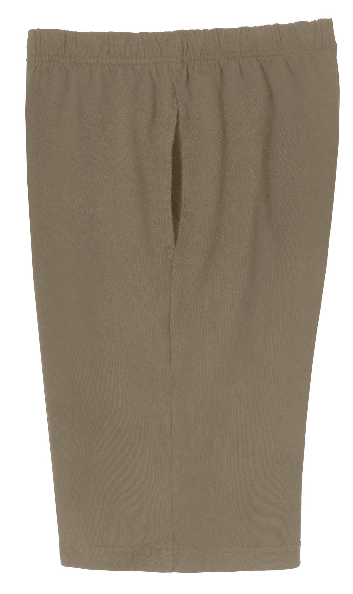 The Softest Men&#39;s Cotton Jersey Shorts | Dark Khaki