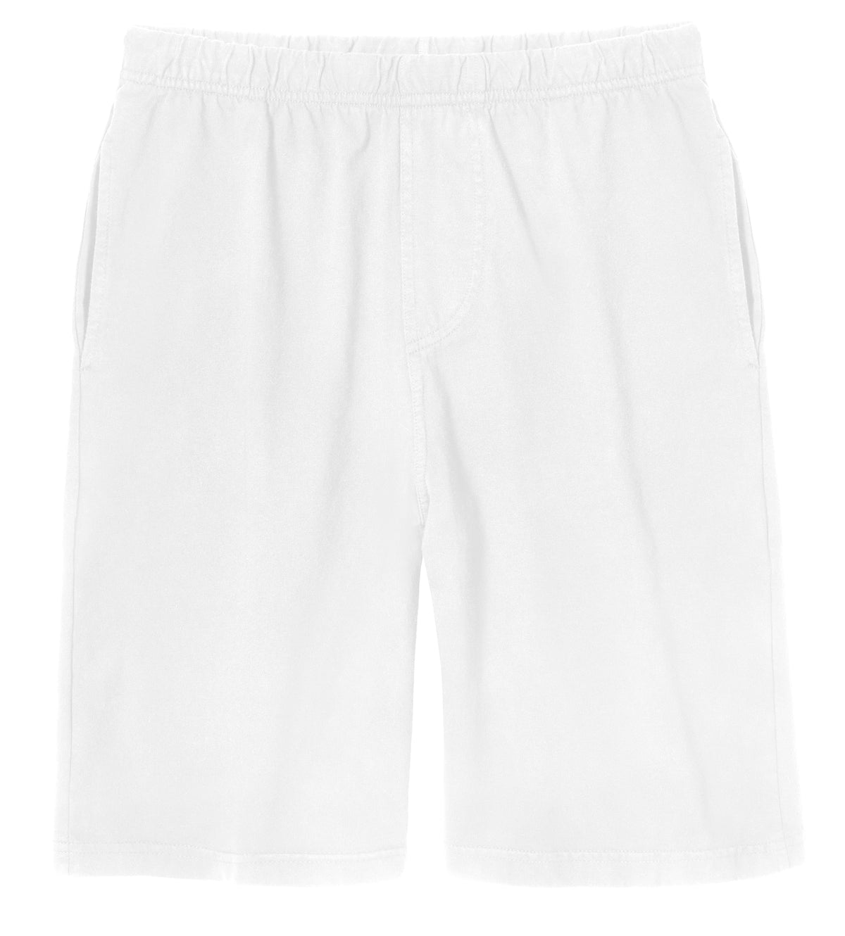 The Softest Men&#39;s Cotton Jersey Shorts | White