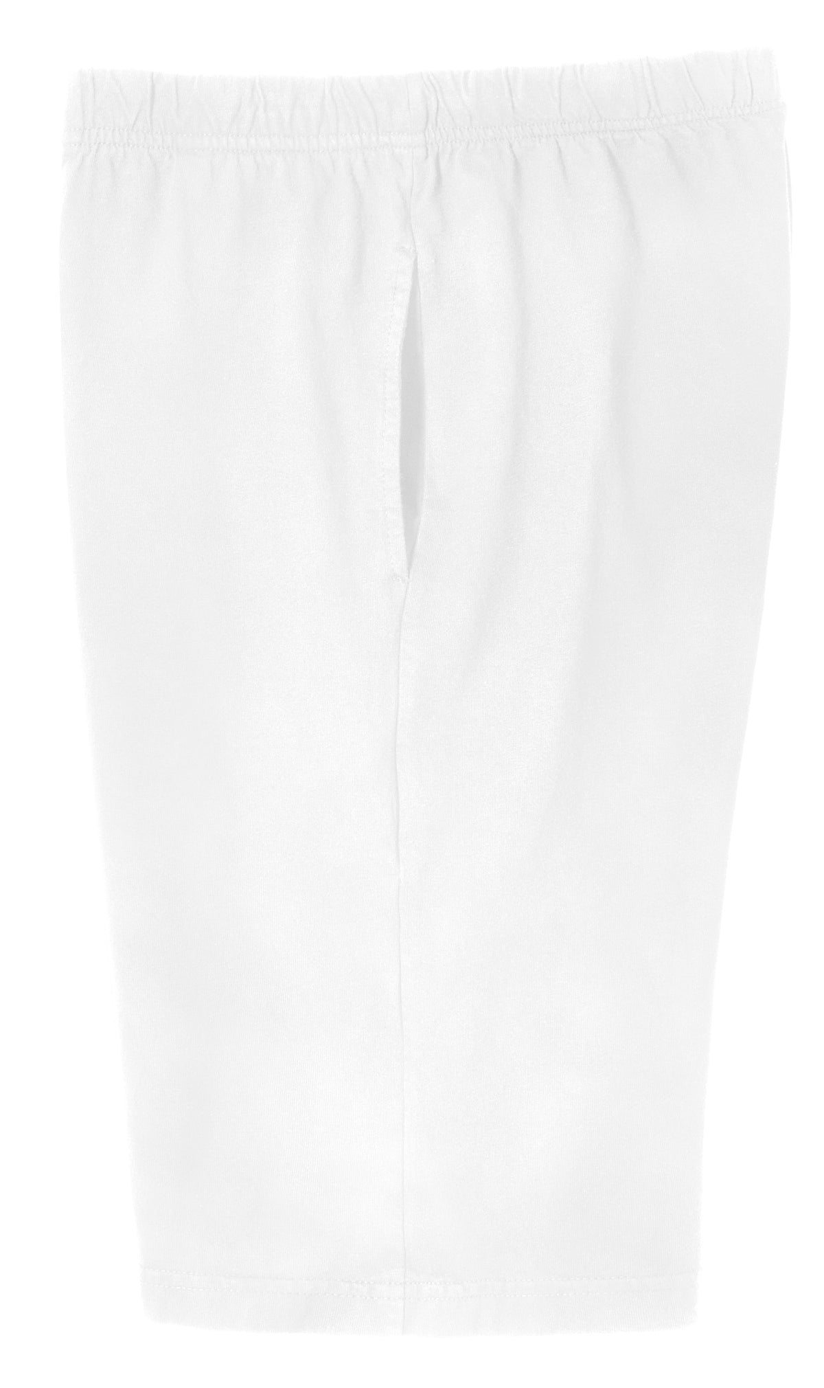 The Softest Men&#39;s Cotton Jersey Shorts | White