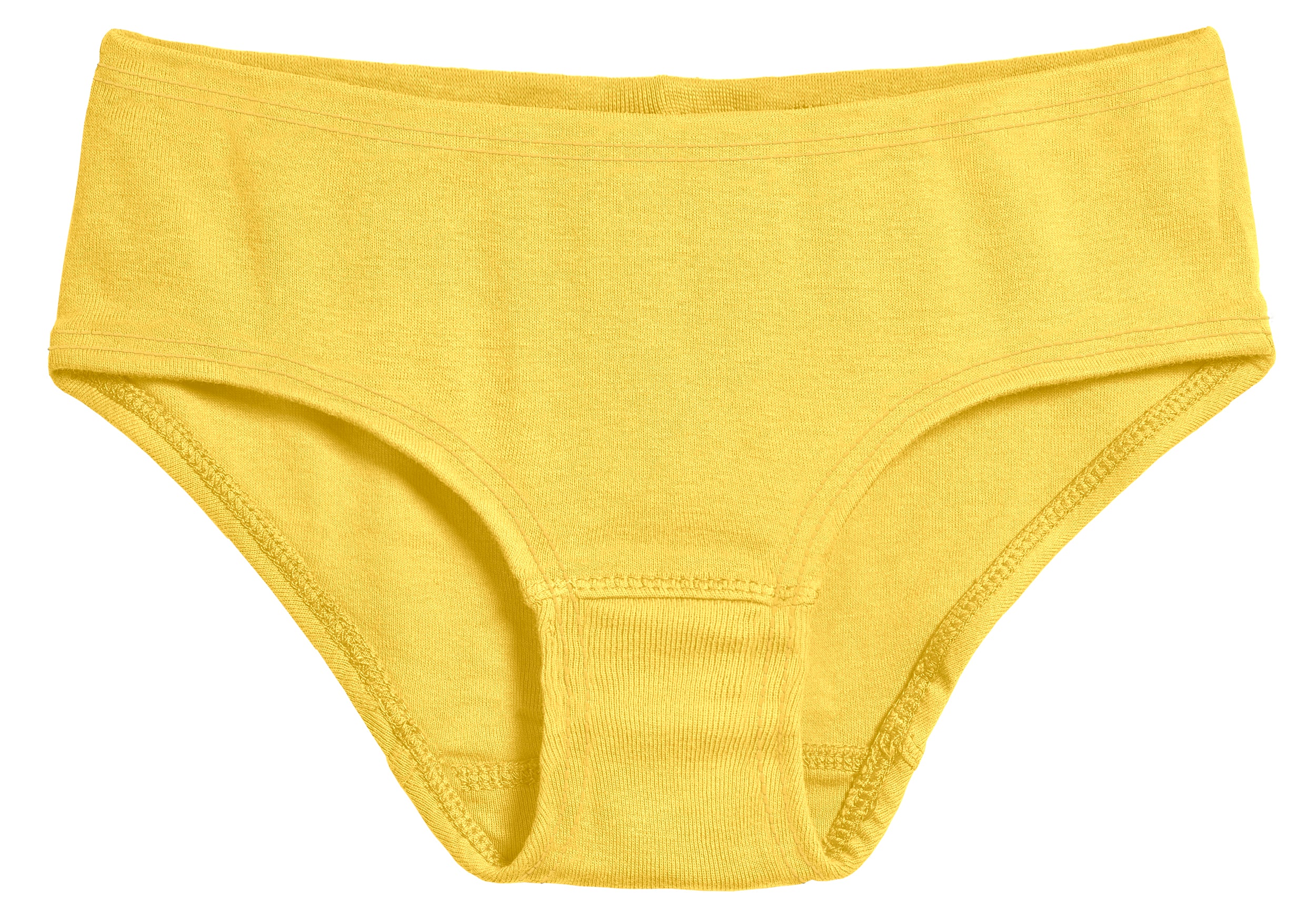 White/yellow croquet panties 100% organic cotton- Germaine des