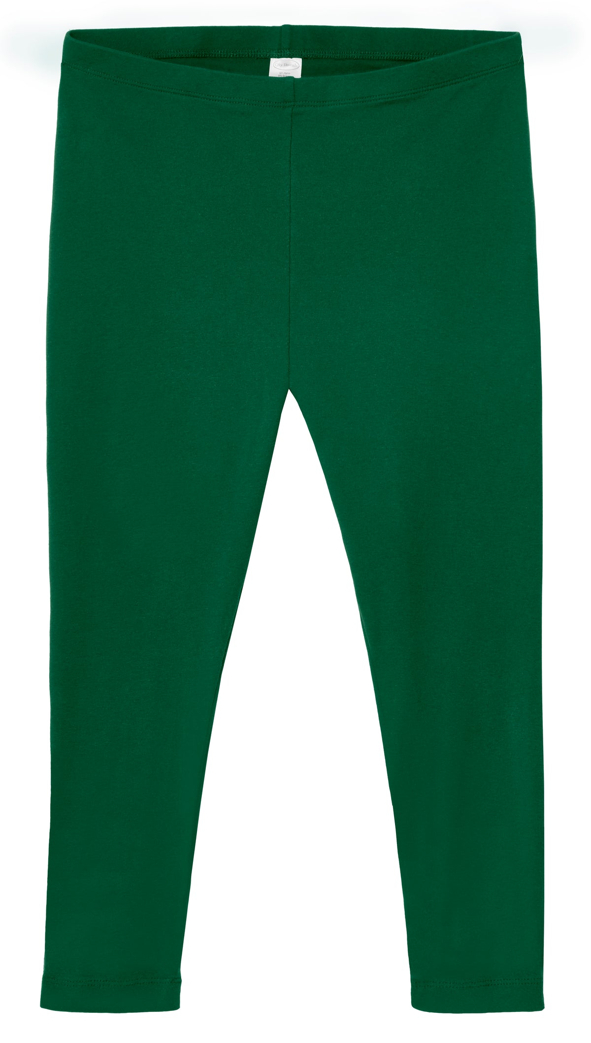 Women&#39;s 100% Cotton Soft Capri Leggings | Forest Green