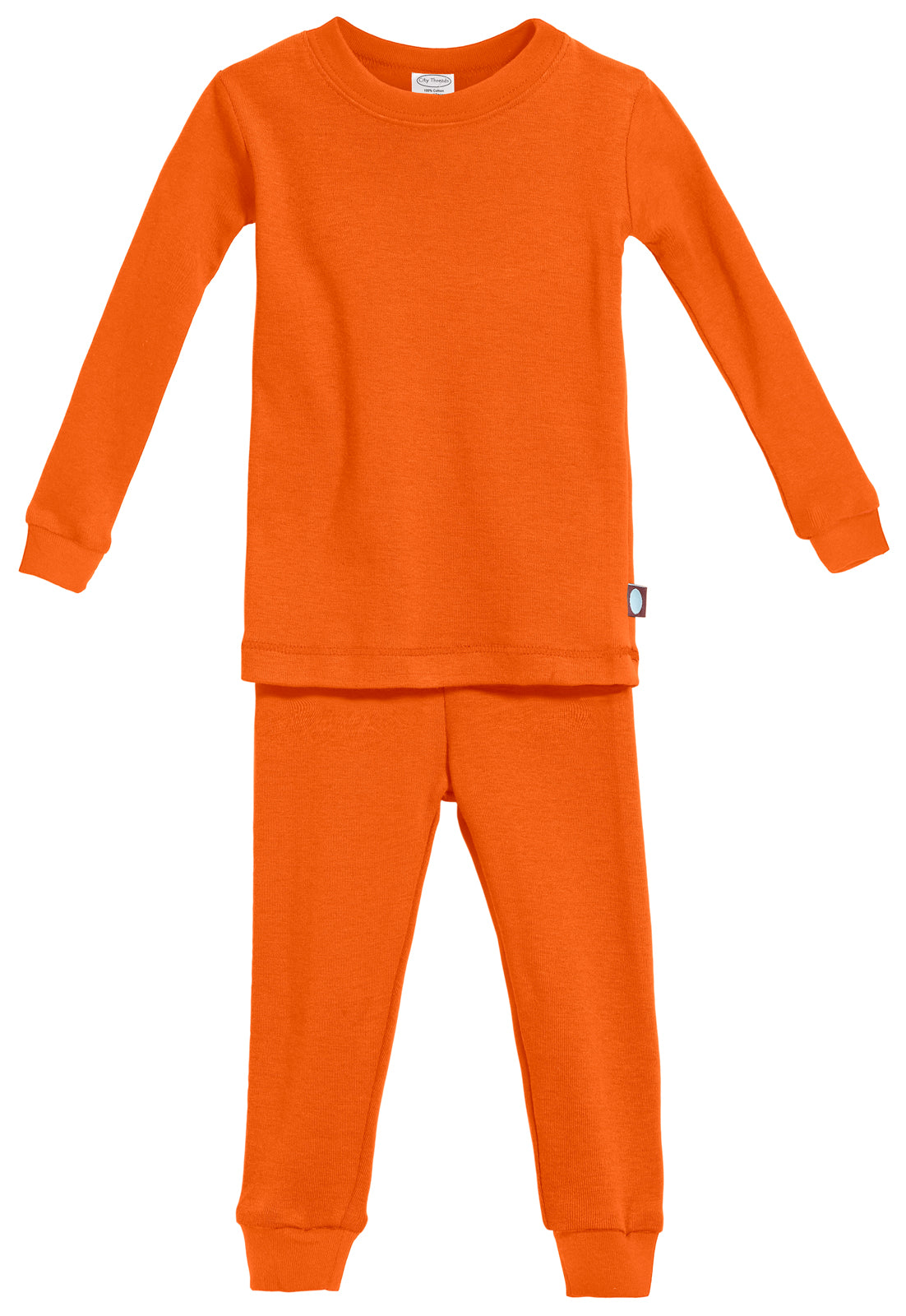 Mix & Match Thermal Pajama Top - Orange