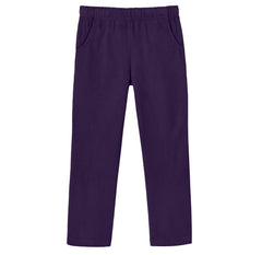 Buy UNDER FOURTEEN ONLY Purple Girls 5 Pocket Solid Pants