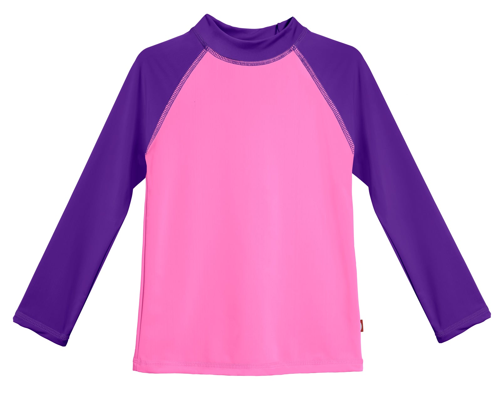 Pink Women's Rash Guard Shirts Long Sleeve UPF 50+ Swim Shirts Sun