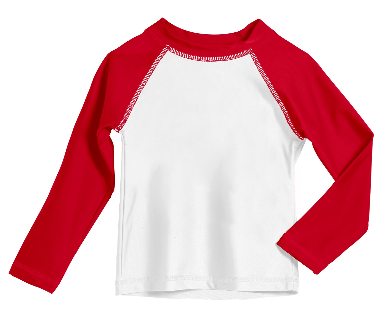 Colorblock Watermelon Red Family Matching Sets （Raglan Short-sleeve T-shirts Dresses）