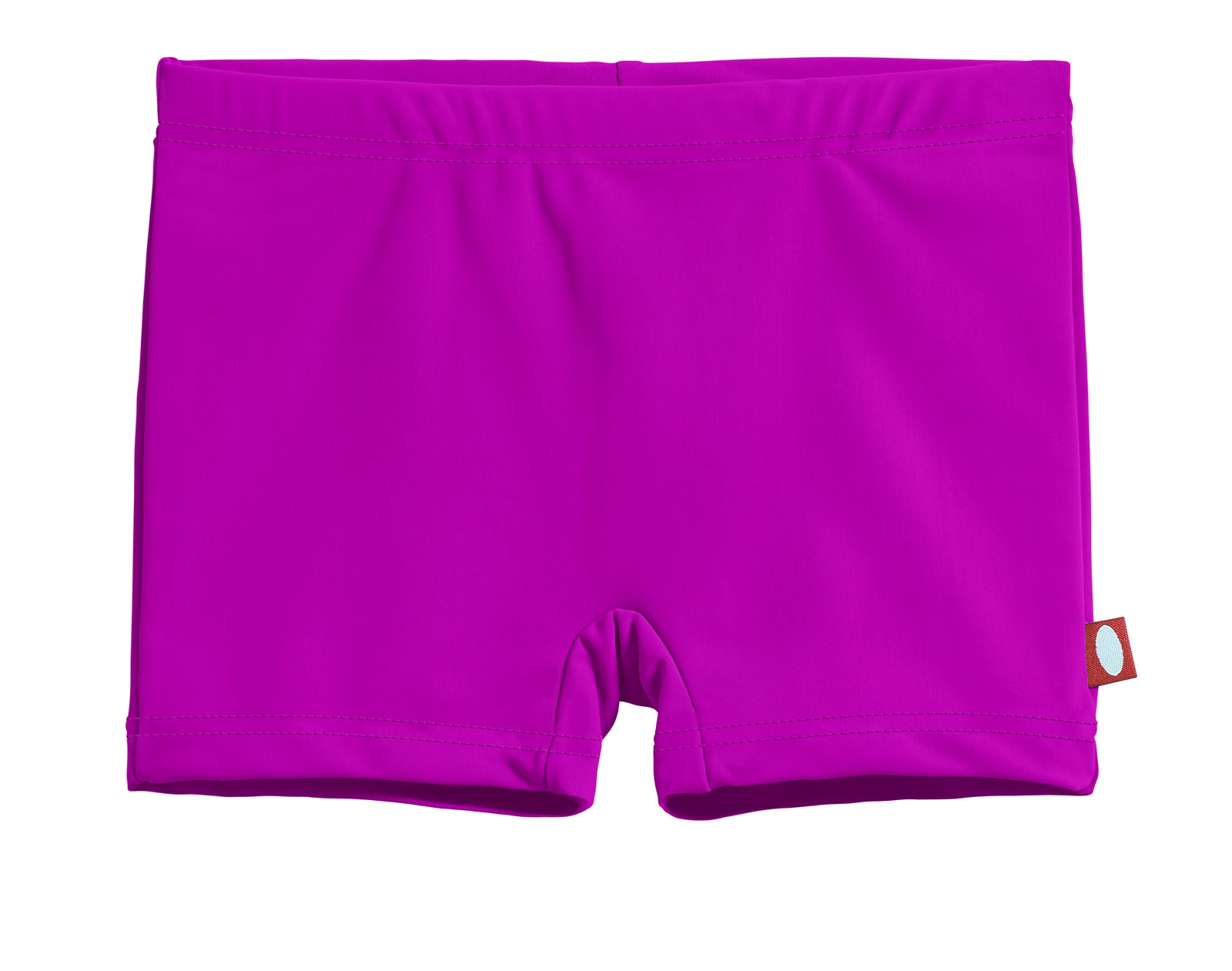 Girls Recycled Nylon UPF | USA Boy Fuchsia City Threads Swim - 50+ Shorts